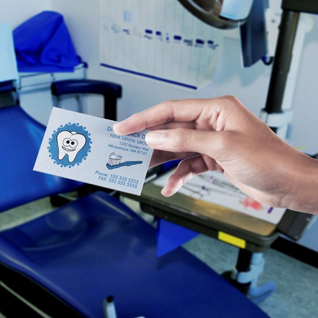 Dentist Affärskorts Visitkort (Skapare uppladdad)