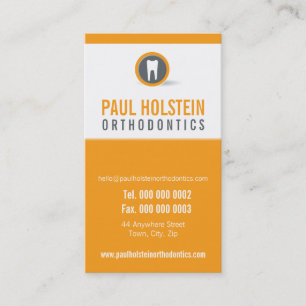 DENTIST APPOINTMENT CARD: modernt tandläkarkort lo Tidsbeställning Kort
