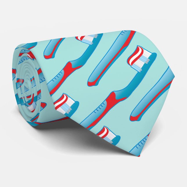 Dentist Blue Toothbrush Dental Hygienist Novelty Slips (Rullad)