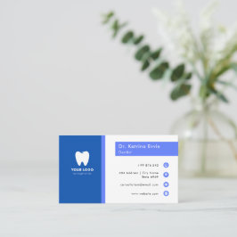 Dentist Business i modern Logotyp Visitkort