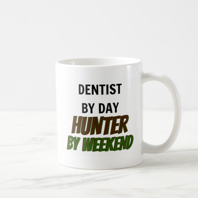 Dentist by Day Hunter by Helg Kaffemugg (Höger)