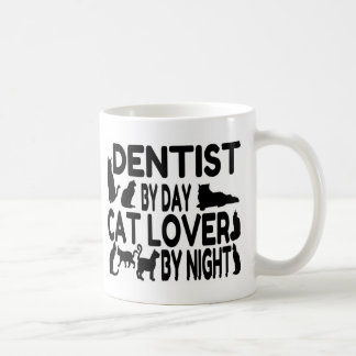 Dentist Cat Lover Kaffemugg