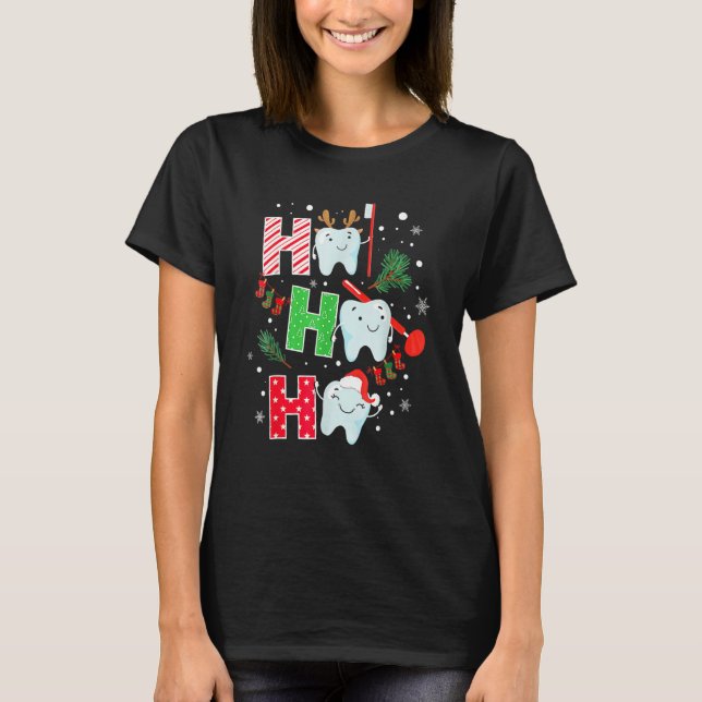 Dentist Christmas Future Dentist Dentistry Graduat T Shirt (Framsida)
