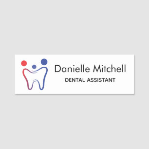 Dentist Clinic Employee Namn bricka Namnbricka