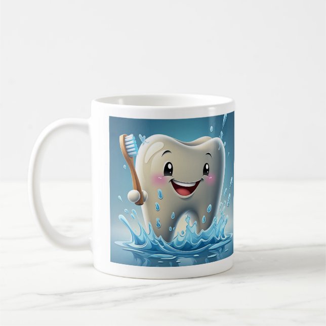 " DENTIST COFFEE MUGG " (Vänster)