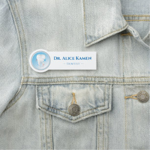 Dentist Den tionde moderna Logotypen Namnbricka
