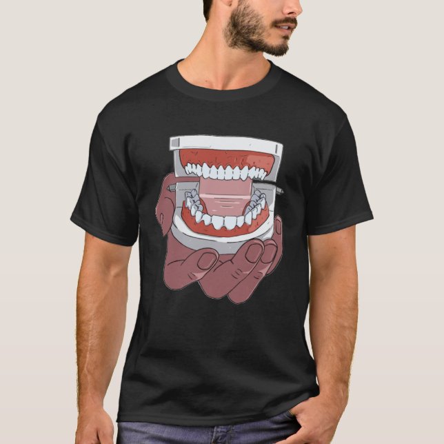 Dentist Dental Dentistry  Teeth Tooth Doctor T Shirt (Framsida)