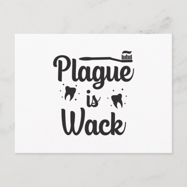 Dentist Dental Doktor Mouth Teeth Tooth Funny Gift Vykort (Framsida)