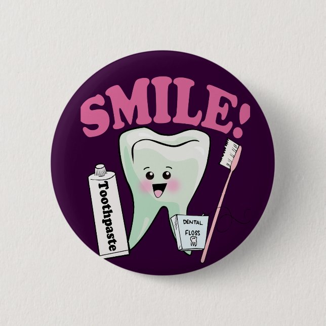Dentist Dental Hygienist Knapp (Framsida)
