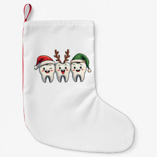 Dentist Dental jultomten Floss Julafton Träd Liten Julstrumpa