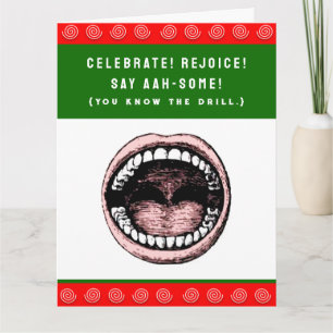 Dentist Dental Office, jul-Helgdag Kort