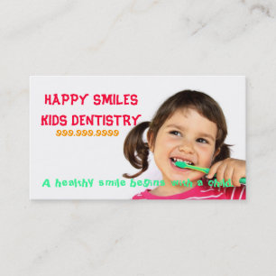 Dentist Dental Tandvård Doktor Smile Business Visitkort
