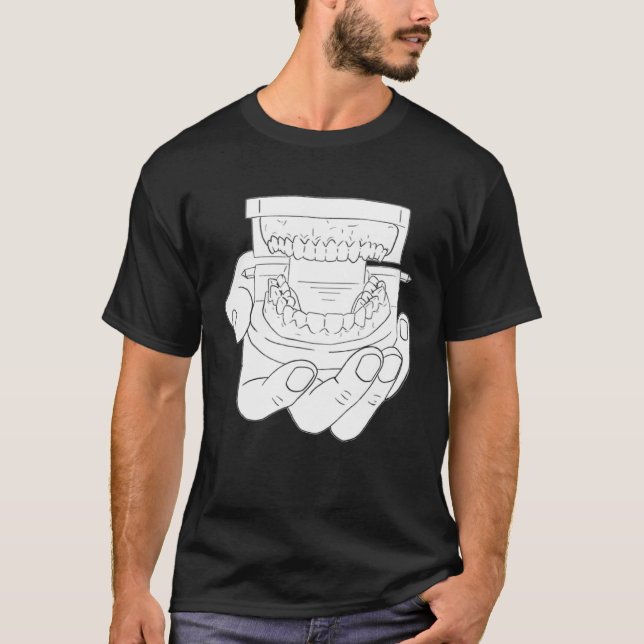 Dentist Dental Teeth  Dentistry Tooth Doctor T Shirt (Framsida)