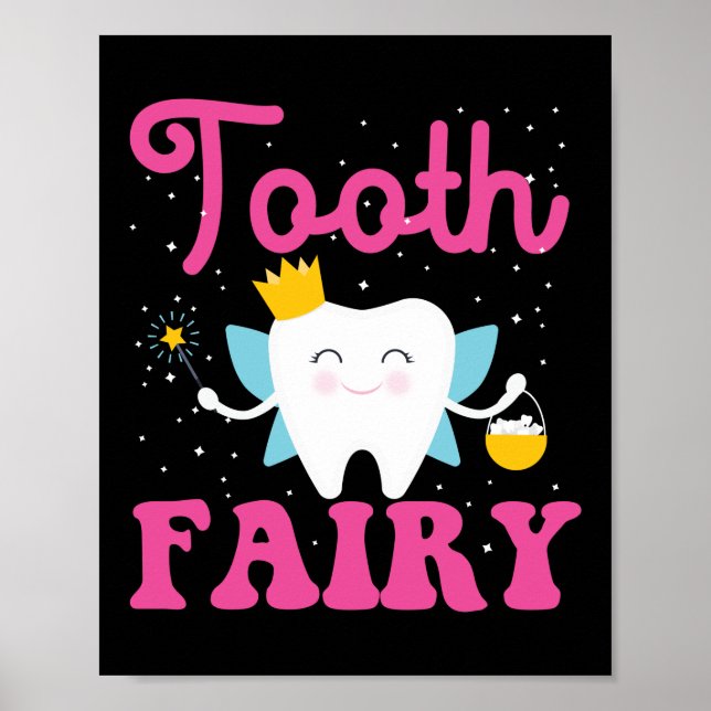Dentist Dental Tooth Fairy Tooth Fairy Poster (Framsidan)