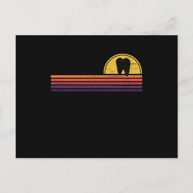 Dentist Dental Tooth Teeth Vykort (Framsida)