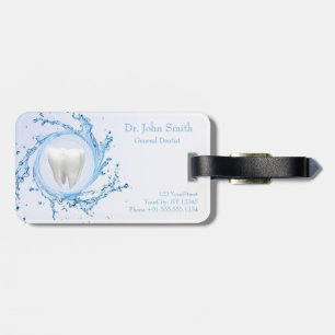 Dentist Dental Tooth Vatten Professionell Bagagebricka