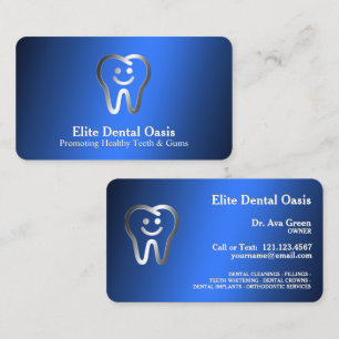 Dentist Elite Dental Visitkort