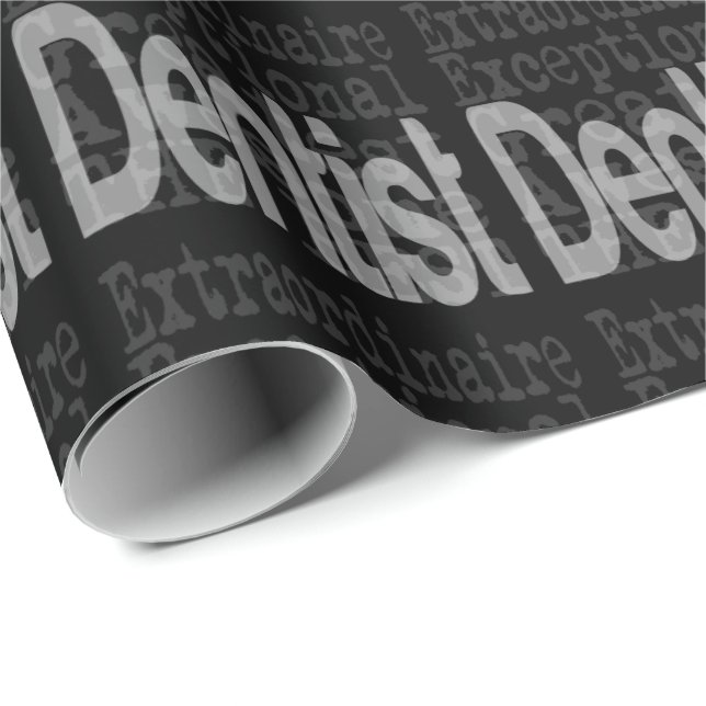 Dentist Extraordinaire Presentpapper (Rullad Hörn)