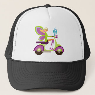 Dentist Gift Cute Tooth Fairy Scooter Girl Keps