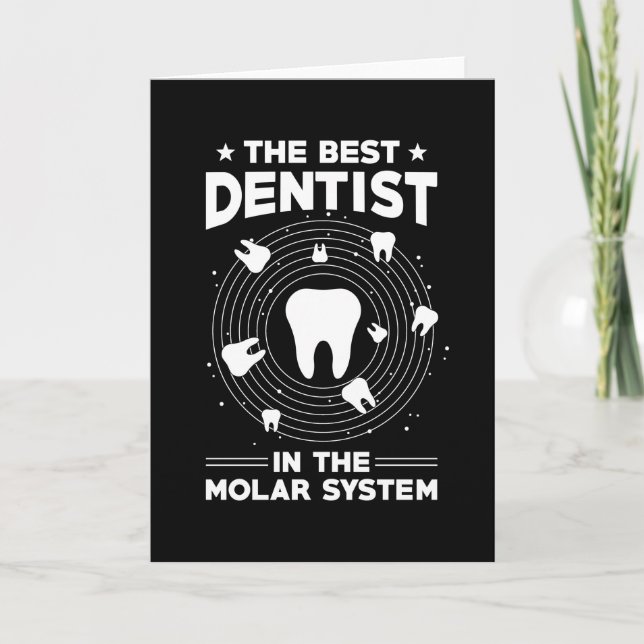 Dentist Gift Funny Kort (Framsida)