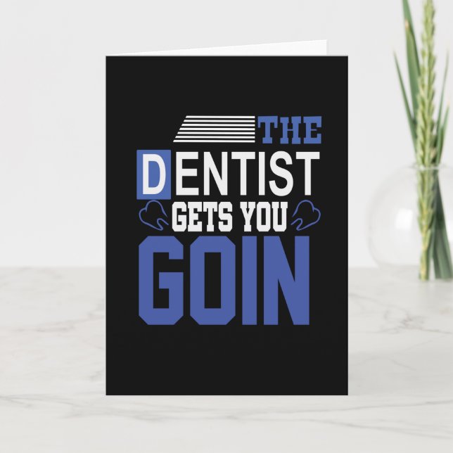 Dentist hämtar dig kort (Framsida)