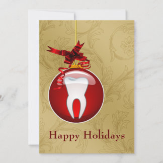 Dentist Helgdagskorts Julkort