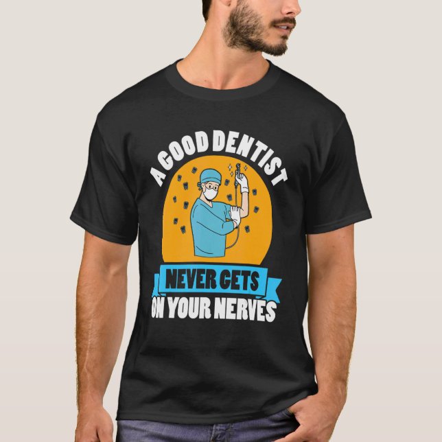 Dentist humor skämtar tandläkartandkräm tandkräm o t shirt (Framsida)