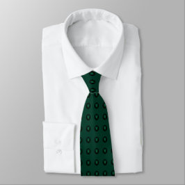 Dentist Hunter Grönt Tooth Dot Mönster Neck Tie Slips