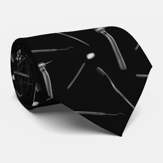Dentist Hygienist Dental Verktyg Black Slips (Rullad)