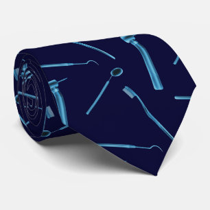 Dentist Hygienist Verktyg Navy Blue Slips
