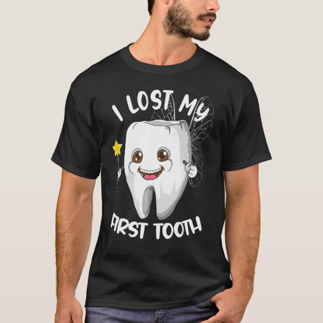 Dentist I Borttappad Min första tandläkarpraktik Z T Shirt (Framsida)