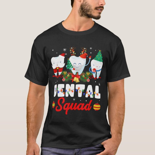 Dentist-julvänner T Shirt (Framsida)