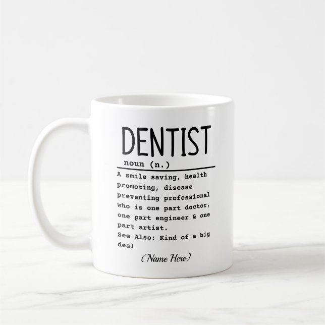 Dentist Kaffemugg (Vänster)