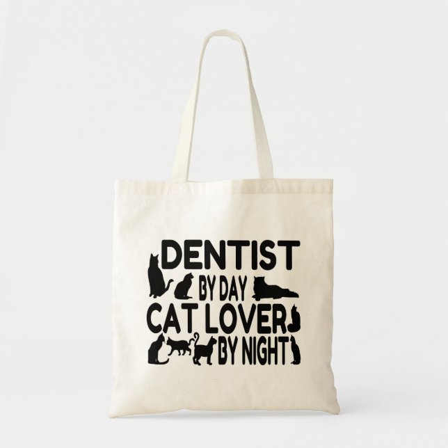 Dentist Kärlek Cats Tygkasse (Framsidan)