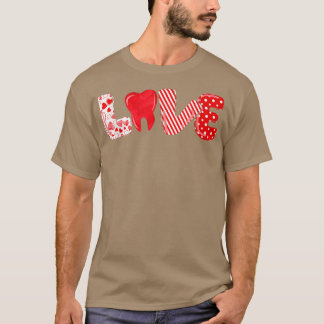 Dentist Kärlek Dental Hygienist Teeth Hygienist Va T Shirt