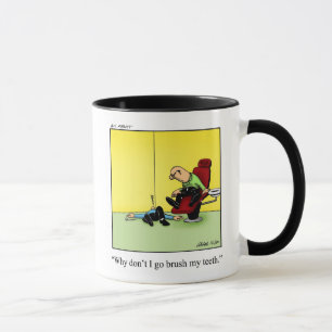 Dentist Kontors humor-kaffe Mugg