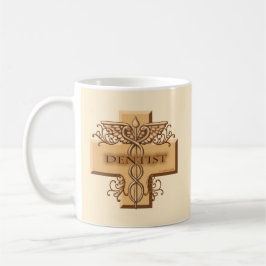 Dentist Kor Caduceus Kaffemugg