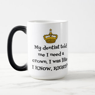 DENTIST KRONA MAGISK MUGG