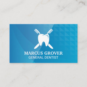 Dentist Logotyp Tandborstar Visitkort