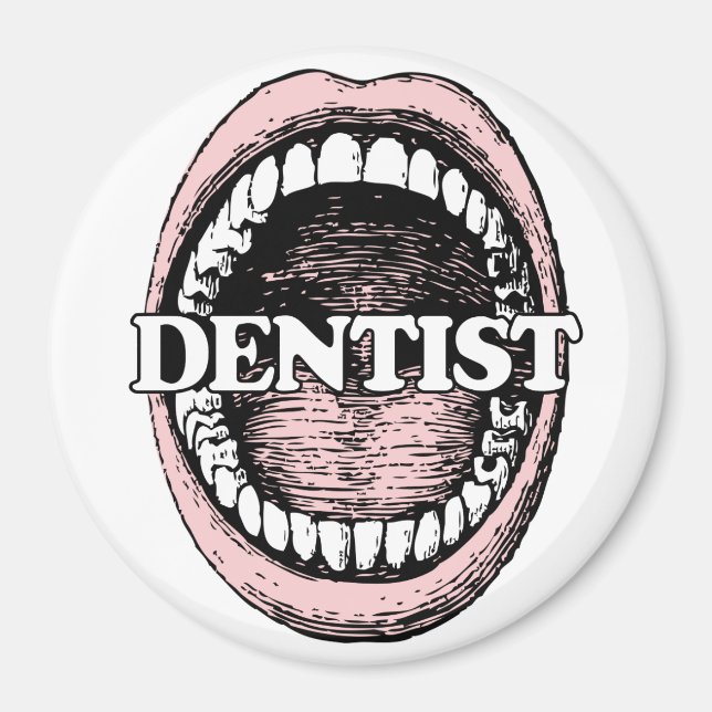 Dentist magnet (Framsidan)