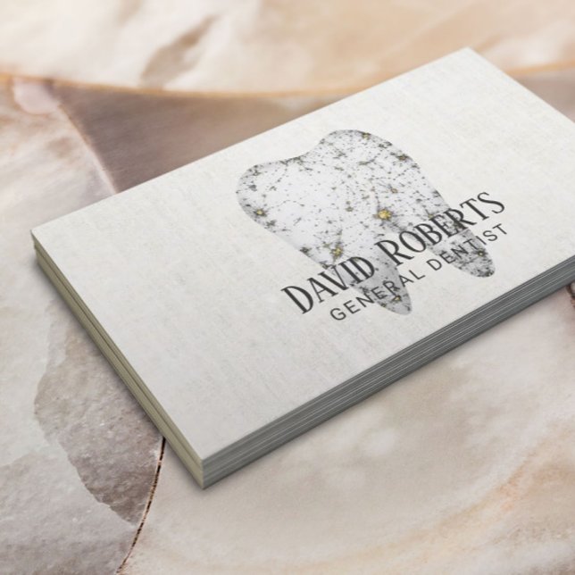 Dentist Modern Tand Logotyp Dental Care Visitkort (Skapare uppladdad)