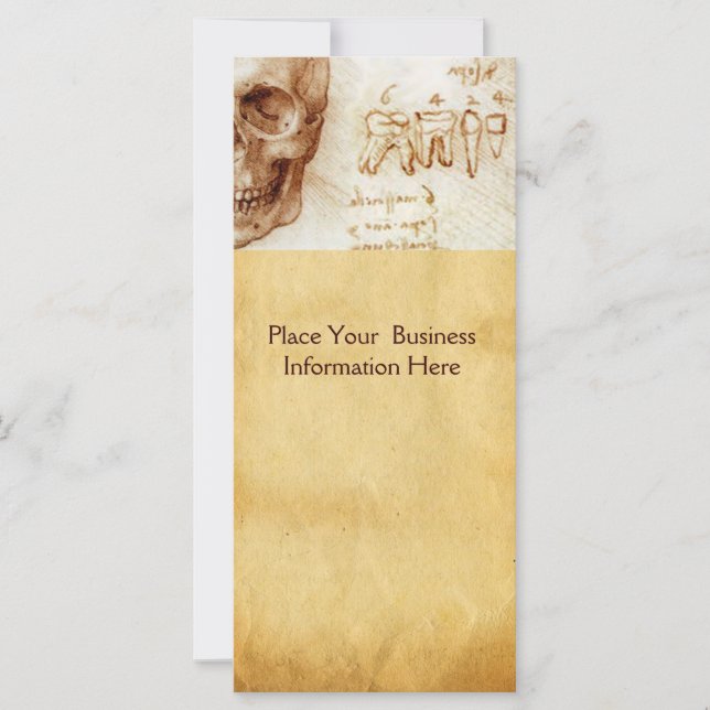 DENTIST MONOGRAM,ANSKT PARCHMENT (Framsida)