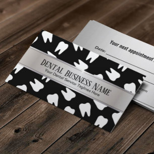 Dentist Möte Reminder Professionell Dental Tidsbeställning Kort