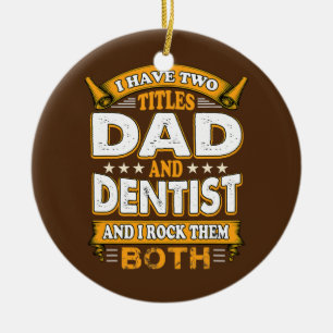 Dentist Mouth Doktor Oral Hygiene Dental Far Julgransprydnad Keramik