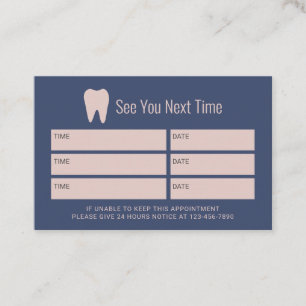 Dentist Nayv & Rosa Dental Care Möte Tidsbeställning Kort