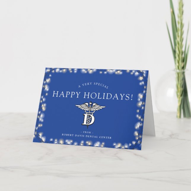 Dentist Office Anpassningsbar Glad helg (Framsida)