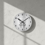 Dentist Office Dental Care Modern White Tooth Rund Klocka<br><div class="desc">Dentist Office Dental Care Modern White Tooth Clocks.</div>