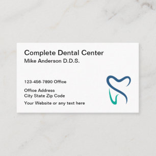 Dentist Office Editable Affärskort Design Visitkort