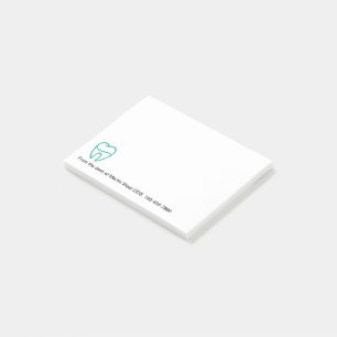 Dentist Office Modern Sticky-Anteckningsblock Post-it Block