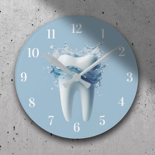 Dentist Office Modern Tandvård och tandvård i Vatt Rund Klocka